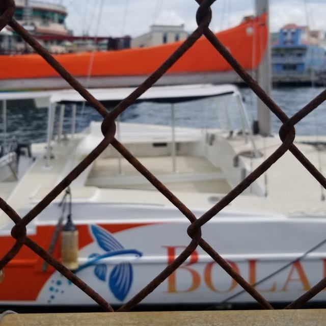 The Bolador at the dock
